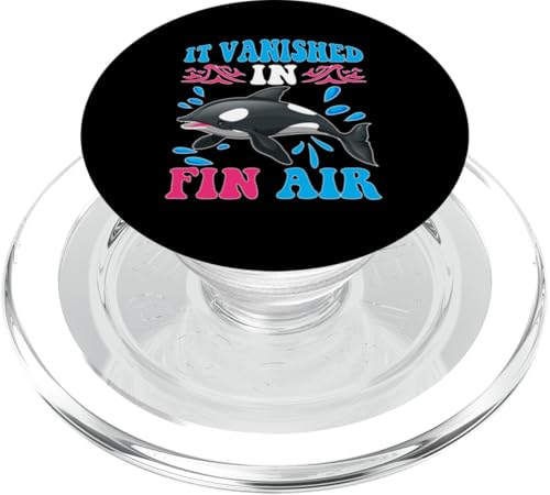 Wale: Es verschwunden in Fin Air PopSockets PopGrip für MagSafe Wale: Es verschwunden in Fin Air PopSockets PopGrip für MagSafe von Blue Whale And Beluga Whale Designs For Kids
