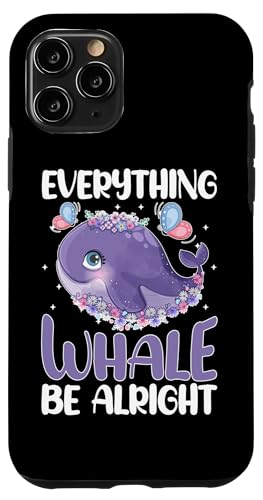 Wale: Everything Whale Be Alright Hülle für iPhone 11 Pro Wale: Everything Whale Be Alright Hülle für iPhone 11 Pro von Blue Whale And Beluga Whale Designs For Kids