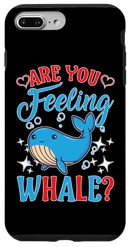 Wale: Fühlen Sie sich Wal? Hülle für iPhone 7 Plus/8 Plus Wale: Fühlen Sie sich Wal? Hülle für iPhone 7 Plus/8 Plus von Blue Whale And Beluga Whale Designs For Kids