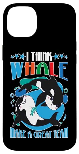 Wale: I Think Whale Make A Great Team Hülle für iPhone 14 Plus Wale: I Think Whale Make A Great Team Hülle für iPhone 14 Plus von Blue Whale And Beluga Whale Designs For Kids