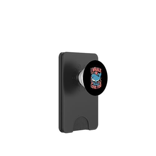 Wale: I Whale Always Love You PopSockets PopWallet für MagSafe Wale: I Whale Always Love You PopSockets PopWallet für MagSafe von Blue Whale And Beluga Whale Designs For Kids