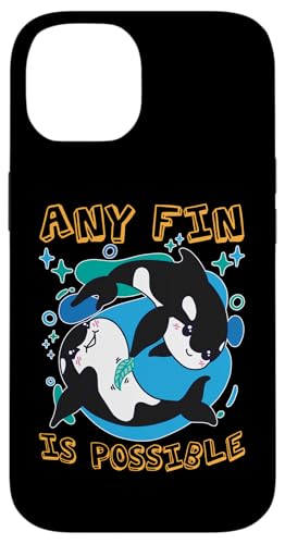 Wale: Jede Flosse ist möglich Hülle für iPhone 14 von Blue Whale And Beluga Whale Designs For Kids