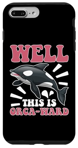 Wale: Nun, das ist Orca-ward Hülle für iPhone 7 Plus/8 Plus Wale: Nun, das ist Orca-ward Hülle für iPhone 7 Plus/8 Plus von Blue Whale And Beluga Whale Designs For Kids