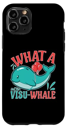 Wale: Was für ein Visu-Wal Hülle für iPhone 11 Pro von Blue Whale And Beluga Whale Designs For Kids