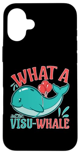 Wale: Was für ein Visu-Wal Hülle für iPhone 16 Plus Wale: Was für ein Visu-Wal Hülle für iPhone 16 Plus von Blue Whale And Beluga Whale Designs For Kids
