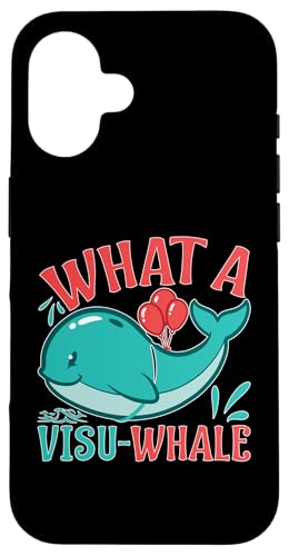 Wale: Was für ein Visu-Wal Hülle für iPhone 16 Wale: Was für ein Visu-Wal Hülle für iPhone 16 von Blue Whale And Beluga Whale Designs For Kids
