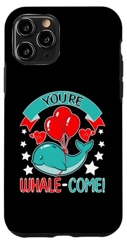 Wale: You're Whale-Come! Hülle für iPhone 11 Pro Wale: You're Whale-Come! Hülle für iPhone 11 Pro von Blue Whale And Beluga Whale Designs For Kids