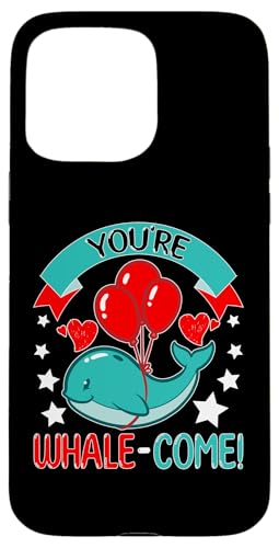 Wale: You're Whale-Come! Hülle für iPhone 15 Pro Max Wale: You're Whale-Come! Hülle für iPhone 15 Pro Max von Blue Whale And Beluga Whale Designs For Kids