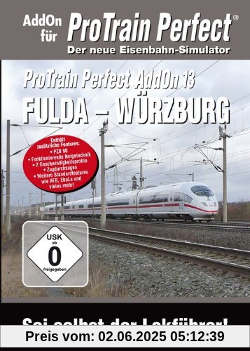 Pro Train Perfect - AddOn 13 Fulda-Würzburg von Blue sky