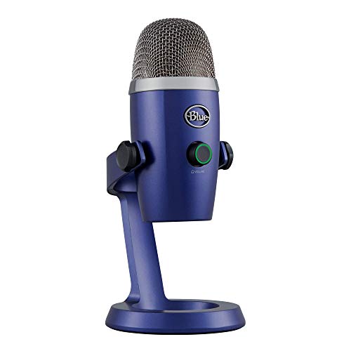 Blue Yeti Nano Premium USB Mikrofon für Aufnahme und Streaming - Vivid Blue (erneuert) von Blue