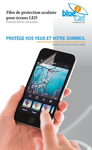 BlueCat Screen Neu Displayschutzfolie | mit 100% Blaulichtfilter | Augenschutzfilter für LED Bildschirme iPhone 8 Plus BlueCat Screen Neu Displayschutzfolie | mit 100% Blaulichtfilter | Augenschutzfilter für LED Bildschirme iPhone 8 Plus von BlueCat Screen