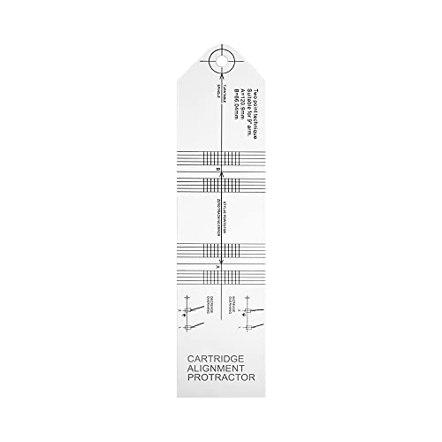 Cartridge Alignment Protractor LP Vinyl Turntable Phonograph Accessories Adjustment Tool Cartridge Alignment Protractor LP Vinyl Turntable Phonograph Accessories Adjustment Tool von BlueJanyee