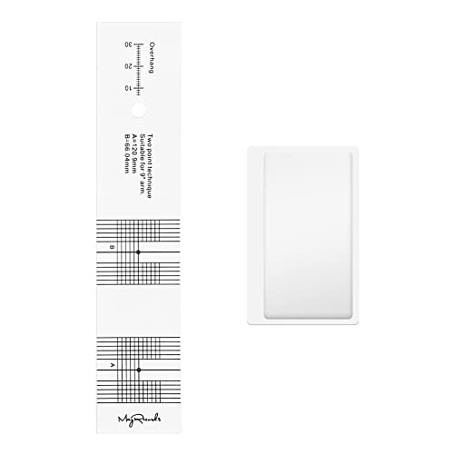 Plattenspieler Phono Stylus Kalibrierung Winkelmesser Set – Schallplatten Phono Kalibrierung Winkelmesser mit Lupe LP Phono Einstellwerkzeug von BlueJanyee