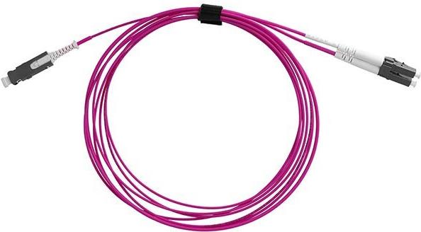 BlueOptics 4X97A81910 kompatibles LC-SN Multimode OM4 Patchkabel 10 Meter (4X97A81910-BO) von BlueOptics
