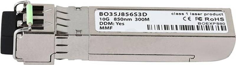 BlueOptics AOC-E10GSFPSR-BO Netzwerk-Transceiver-Modul Faseroptik 10000 Mbit/s SFP+ 850 nm (AOC-E10GSFPSR-BO) von BlueOptics