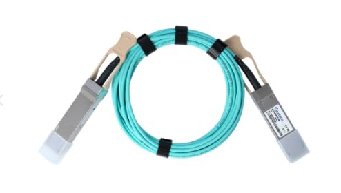 BlueOptics Kompatible Qlogic SFP28-AOC-15M SFP28 Aktives Optisches Kabel (AOC), 25GBASE-SR, Ethernet, Infiniband, 15 Meter (SFP28-AOC-15M-QL-BO) Marke von BlueOptics