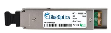 BlueOptics Kompatibler Cisco 10-2012-03 BO31J856S3D XFP Transceiver, LC-Duplex, 10GBASE-SR, Multimode Fiber, 850nm, 300M, DDM, 0°C/+70°C (10-2012-03-BO) Marke von BlueOptics