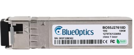 BlueOptics Kompatibler Cisco 15327-SFP-LC-SX BO05C856S5D SFP Transceiver, LC-Duplex, 1000BASE-SX, Multimode Fiber, 850nm, 550M DDM, 0°C/+70°C (15327-SFP-LC-SX=-BO) Marke von BlueOptics