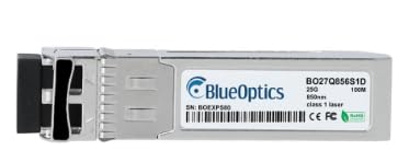BlueOptics Kompatibler CiscoONS-SI-100-LX10 BO05A13610D SFP Transceiver, LC-Duplex, 100BASE-LX, Singlemode Fiber, 1310nm, 10KM, DDM, 0°C/+70°C (ONS-SI-100-LX10-BO) Marke von BlueOptics