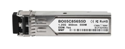 BlueOptics Kompatibler Extreme Networks 10G-SFP-ZR SFP+ Transceiver, LC-Duplex, 10GBASE-ZR, Singlemode Fiber, 1550nm, 80KM, DDM, 0°C/+70°C (10G-SFP-ZR-BO) Marke von BlueOptics