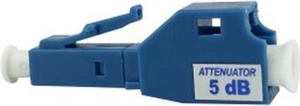 BlueOptics LWL Dämpfungsglied Singlemode LC Simplex 9dB (SFA21BK9) von BlueOptics