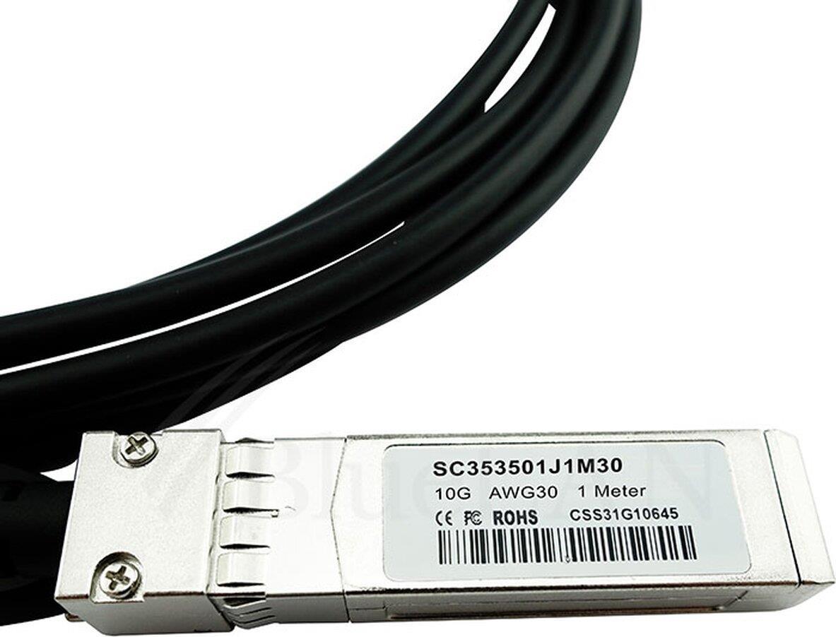 BlueOptics MCP2103-X01AB-BL InfiniBand/fibre optic cable 2 m SFP+ Schwarz (MCP2103-X01AB-BL) von BlueOptics