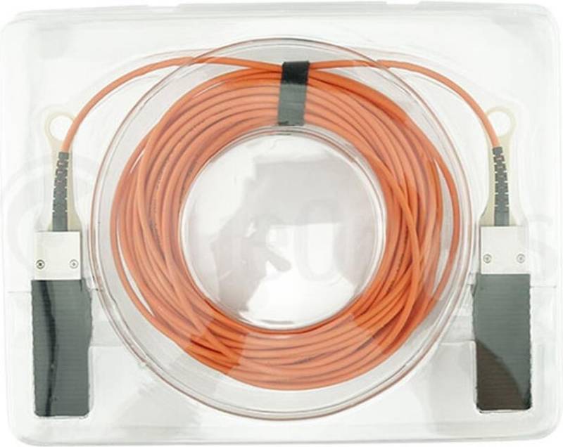 BlueOptics QSFP-AOC-10M-CH-BO InfiniBand-Kabel Orange (QSFP-AOC-10M-CH-BO) von BlueOptics