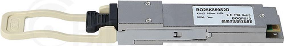 BlueOptics QSFPP-4X10GE-SR-BO Netzwerk-Transceiver-Modul Faseroptik 40000 Mbit/s QSFP 850 nm (QSFPP-4X10GE-SR-BO) von BlueOptics