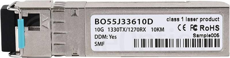 BlueOptics SFP-10G-BX-D-PS-BO Netzwerk-Transceiver-Modul Faseroptik 10000 Mbit/s SFP+ (SFP-10G-BX-D-PS-BO) von BlueOptics