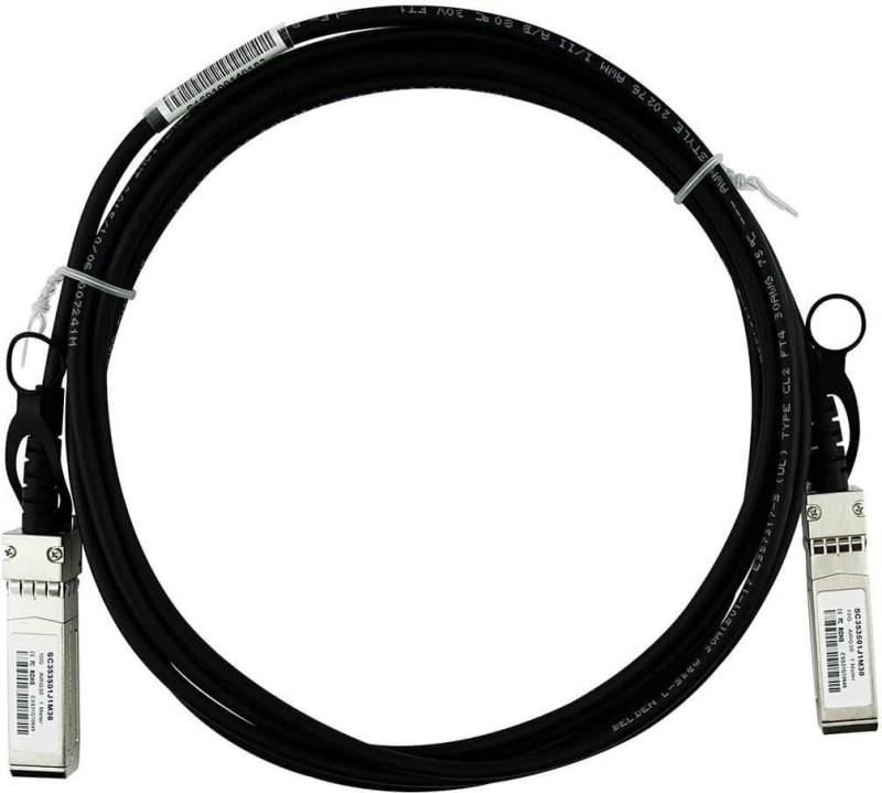 BlueOptics SFP-10G-DAC-0.5M-NG-BL InfiniBand-Kabel 0,5 m SFP+ Schwarz (SFP-10G-DAC-0.5M-NG-BL) von BlueOptics