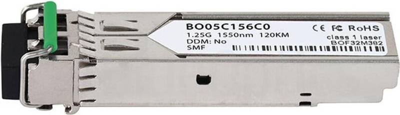 BlueOptics SFP-1G-ZX-120KM-MA-BO Netzwerk-Transceiver-Modul Faseroptik 1250 Mbit/s (SFP-1G-ZX-120KM-MA-BO) von BlueOptics
