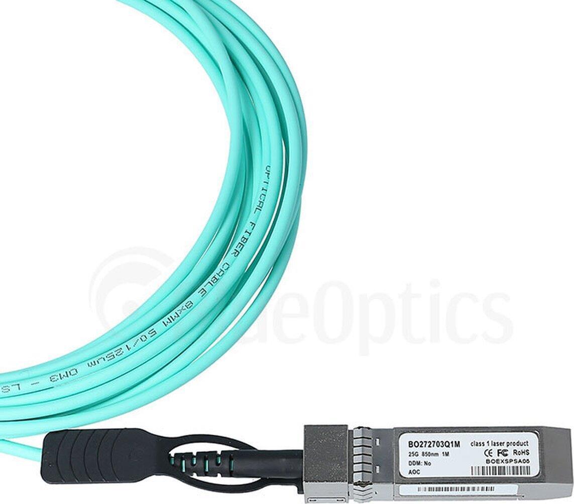 BlueOptics SFP-25G-D-AOC-50M-BO InfiniBand-Kabel SFP28 Aqua-Farbe (SFP-25G-D-AOC-50M-BO) von BlueOptics