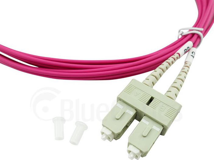 BlueOptics SFP3132FU10MK Glasfaserkabel 10 m LC SC OM4 Rot (SFP3132FU10MK) von BlueOptics