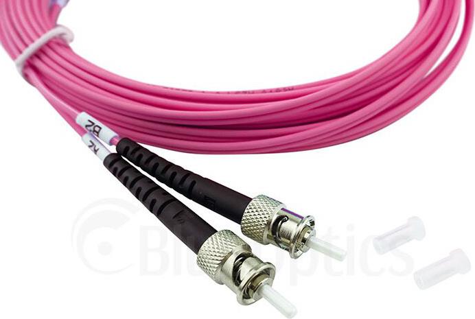 BlueOptics SFP3133FU2MK Glasfaserkabel 2 m LC ST OM4 Rot (SFP3133FU2MK) von BlueOptics