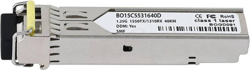 BlueOptics SFPGLX40B15D-w-BO Netzwerk-Transceiver-Modul Faseroptik 1250 Mbit/s SFP (SFPGLX40B15D-w-BO) von BlueOptics