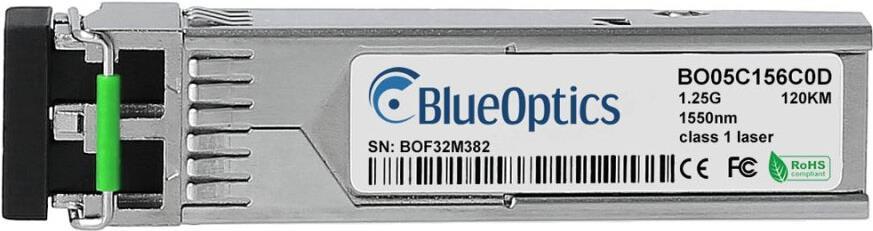 KTI Networks SFP-GLSD-90-A kompatibler BlueOptics© SFP Transceiver für Singlemode Gigabit Highspeed Datenübertragungen in Glasfaser Netzwerken. Unterstützt Gigabit Ethernet, Fibre Channel oder SONET/SDH Anwendungen in Switchen, Routern, Storage Systemen u (SFP-GLSD-90-A-BO) von BlueOptics