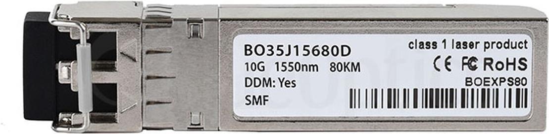 Kompatibler Bittware SFP-10G-ZR-BI BlueOptics SFP+ Transceiver, LC-Duplex, 10GBASE-ZR, Singlemode Fiber, 1550nm, 80KM, DDM, 0°C/+70°C (SFP-10G-ZR-BI-BO) von BlueOptics