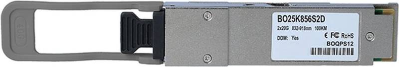 Kompatibler Dell EMC QSFP-40G-BIDI BlueOptics© BO25K856S2D QSFP Transceiver, LC-Duplex, 40GBASE-SR2-BIDI, Multimode Fiber, 832-918nm, 100M, 0°C/+70°C (QSFP-40G-BIDI-BO) von BlueOptics