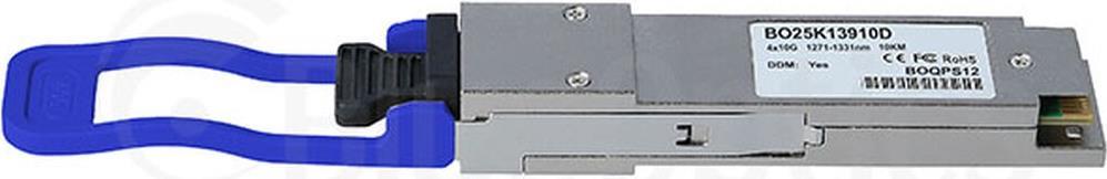 Kompatibler Dell EMC QSFP-40G-PSM4-LR BlueOptics© BO25K13910D QSFP Transceiver, MPO/MTP, 40GBASE-PLR4, Singlemode Fiber, 1310nm, 10KM, 0°C/+70°C (QSFP-40G-PSM4-LR-BO) von BlueOptics