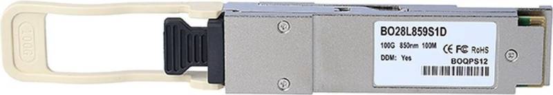 Kompatibler HPE Aruba JL309A X151 BlueOptics BO28L859S1D QSFP28 Transceiver, MPO, 100GBASE-SR4, Multimode Fiber, 4x850nm, 100 Meter, 0°C/+70°C, DDM (JL309A-BO) von BlueOptics