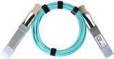 Kompatibles Ubiquiti Networks UACC-AOC-QSFP28-50M QSFP28 BlueOptics Aktives Optisches Kabel (AOC), 100GBASE-SR4, Ethernet, Infiniband, 50 Meter (UACC-AOC-QSFP28-50M-BO) von BlueOptics
