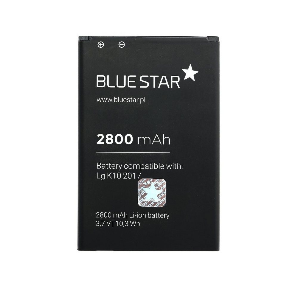 BlueStar Akku Ersatz kompatibel mit LG K10 2017 2800mAh LG X400 LG K20 Plus Li-lon Austausch Batterie Accu BL-46G1F Smartphone-Akku von BlueStar