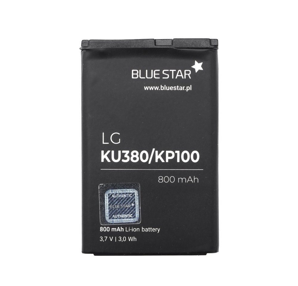 BlueStar Akku Ersatz kompatibel mit LG KU380 KP100 KP320 KP105 KP215 800mAh Li-lon Austausch Batterie Accu Smartphone-Akku von BlueStar