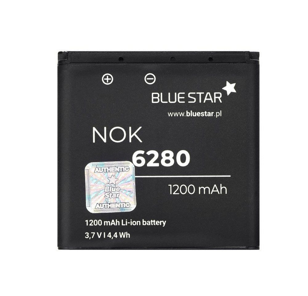 BlueStar Akku Ersatz kompatibel mit Nokia N73 / N93 1200 mAh Austausch Batterie Accu Nokia BL-6M Smartphone-Akku von BlueStar