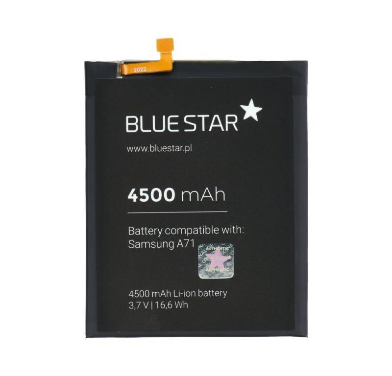 BlueStar Akku Ersatz kompatibel mit SAMSUNG GALAXY A71 (A715F) 4500mAh Li-lon A Smartphone-Akku von BlueStar