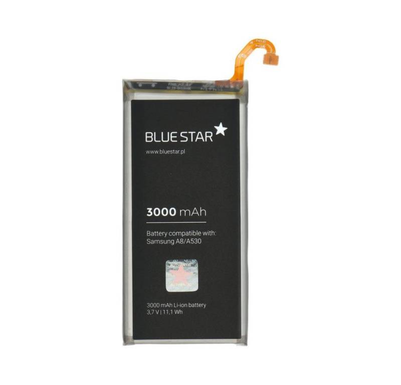 BlueStar Akku Ersatz kompatibel mit SAMSUNG GALAXY A8 (A530F) 3000mAh Li-lon A Smartphone-Akku von BlueStar