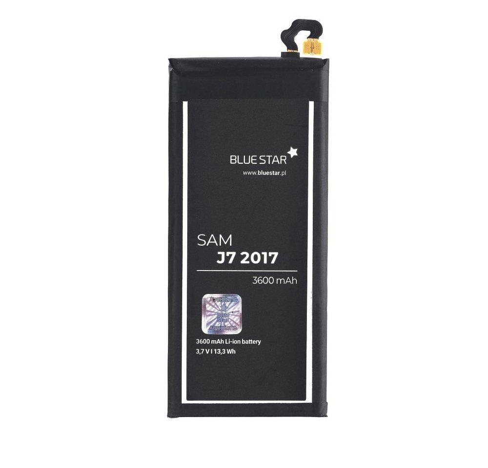 BlueStar Akku Ersatz kompatibel mit Samsung Galaxy J7 2017 SM-J730F 3600mAh Li-lon Austausch Batterie Accu EB-BA720ABE Smartphone-Akku von BlueStar