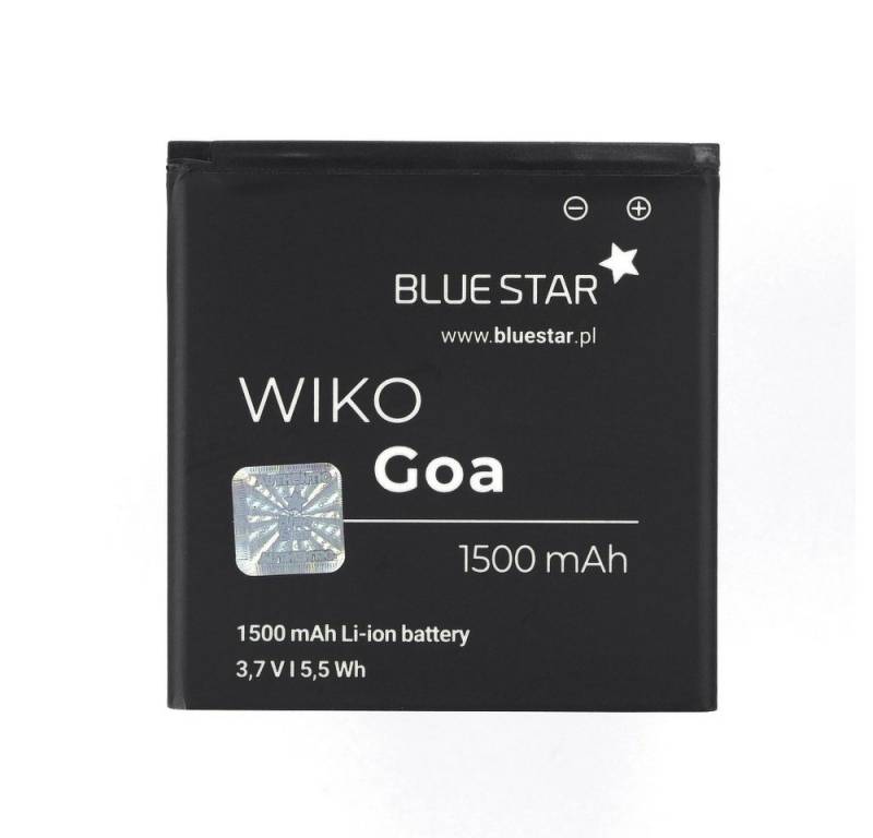 BlueStar Akku Ersatz kompatibel mit Wiko Goa 1500 mAh Li-lon Smartphone-Akku von BlueStar