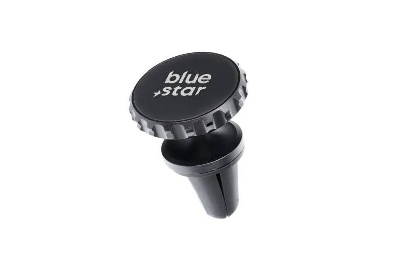 BlueStar Autohalterung für den Lüftungsgitter in Schwarz magnetsich Handy-Halterung von BlueStar