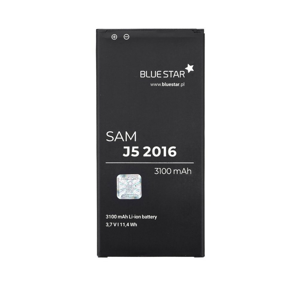 BlueStar Bluestar Akku Ersatz für Samsung Galaxy J5 2016 (SM-J510) 3100mAh Smartphone-Akku von BlueStar
